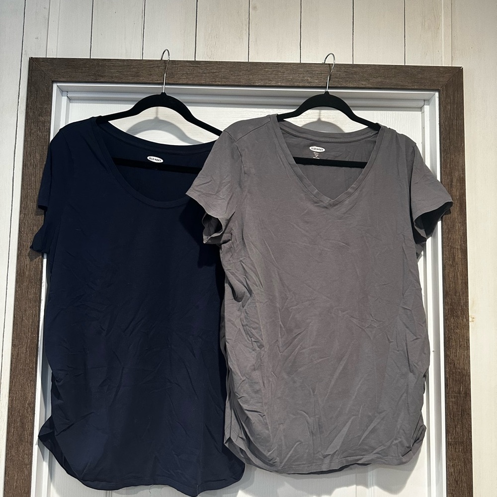 Set of 2 XXL maternity tops